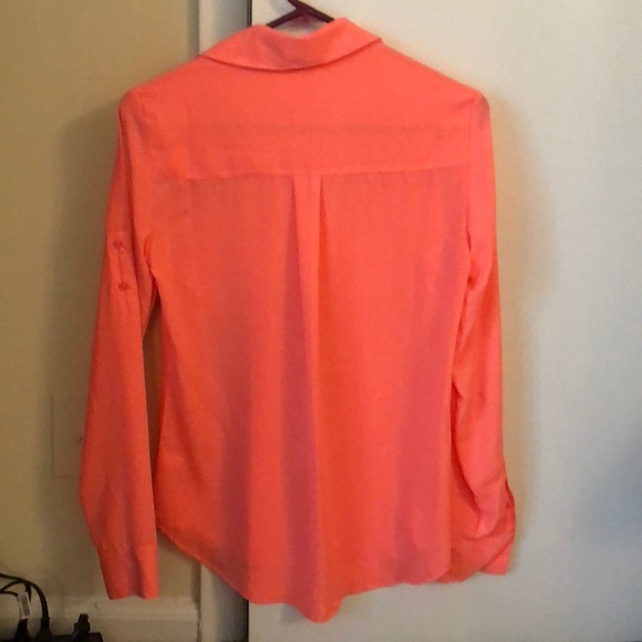Hot Orange Express Portofino slimfit shirt - Picture 2 of 4